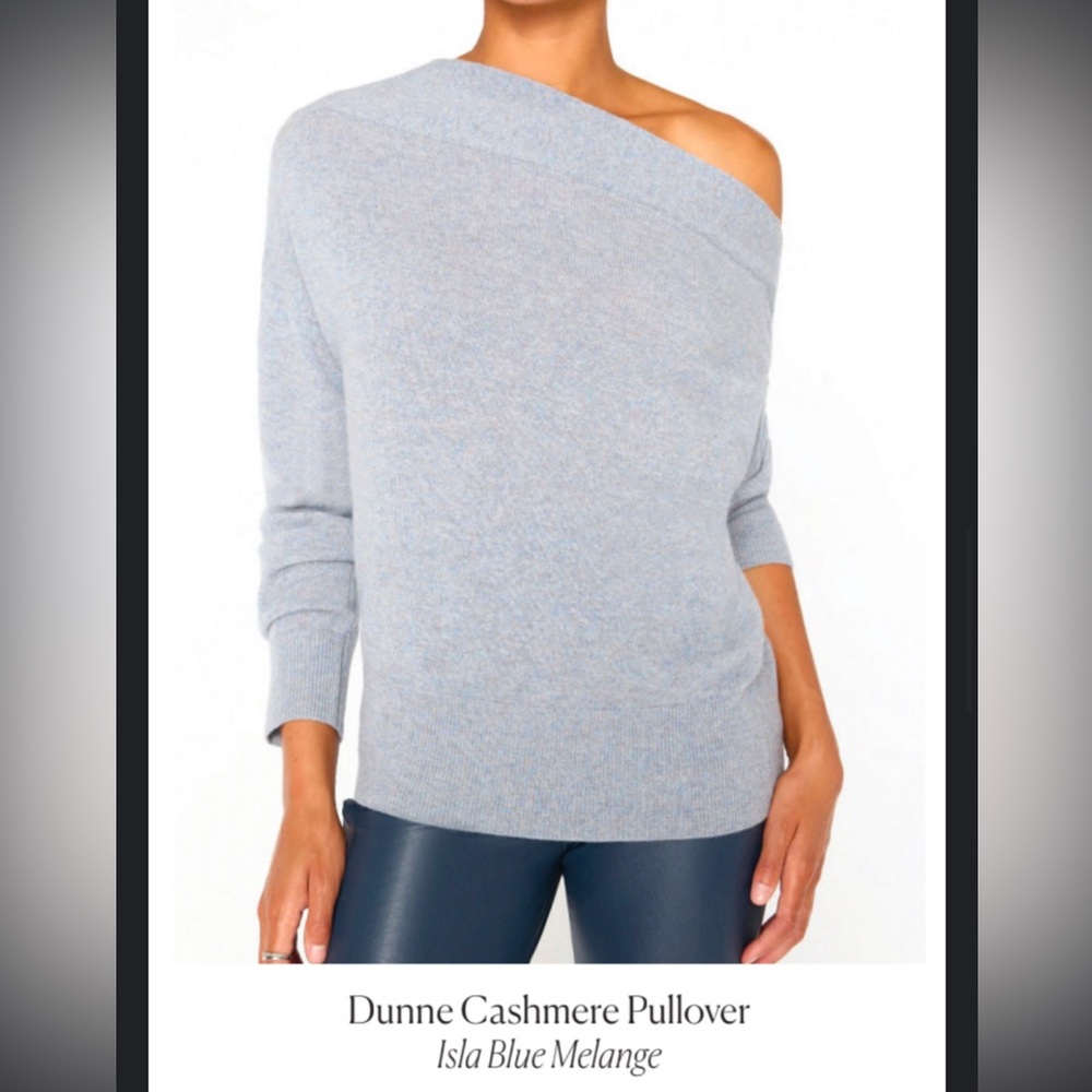 Brochu Walker off the shoulder cardigan